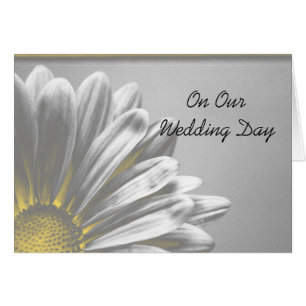 Yellow Floral Highlights Our Wedding Day