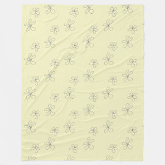 yellow flower blanket