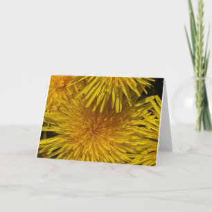 Yellow Flower Customizable Card