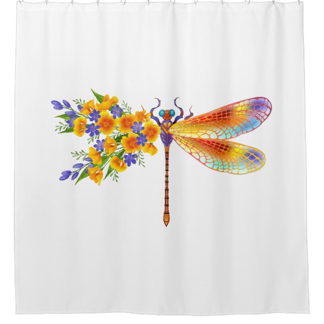 Yellow Flower Dragonfly (Front)