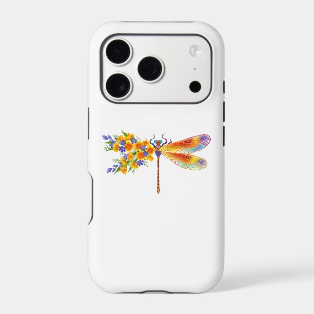 Yellow Flower Dragonfly (Back)