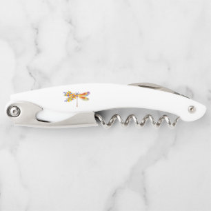 Yellow Flower Dragonfly Corkscrew