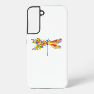 Yellow Flower Dragonfly Samsung Galaxy Case