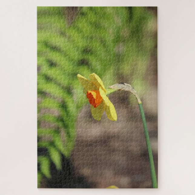 Yellow Flower Jigsaw Puzzle (Vertical)