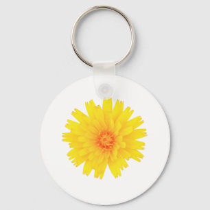 Yellow Flower Keychain