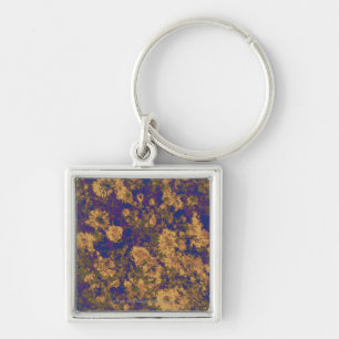 Yellow flower keychain