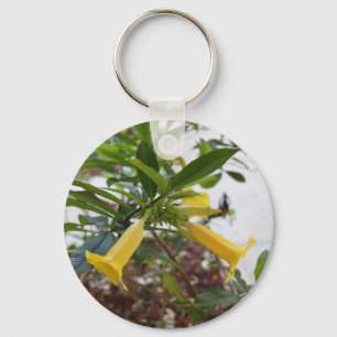 Yellow Flower Keychain