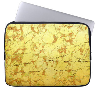 Yellow Flower Laptop Sleeve