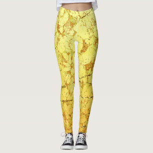 Yellow Flower Leggings