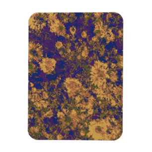 Yellow flower magnet