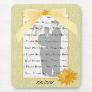 Yellow Flower Mouse Pad