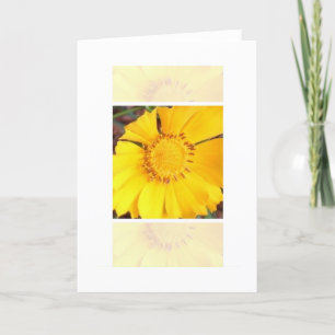 Yellow Flower - note card
