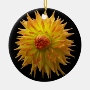 Yellow Flower Ornament