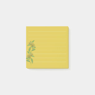 Yellow Flower Post-it Notes