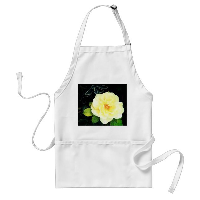 Yellow flower standard apron (Front)