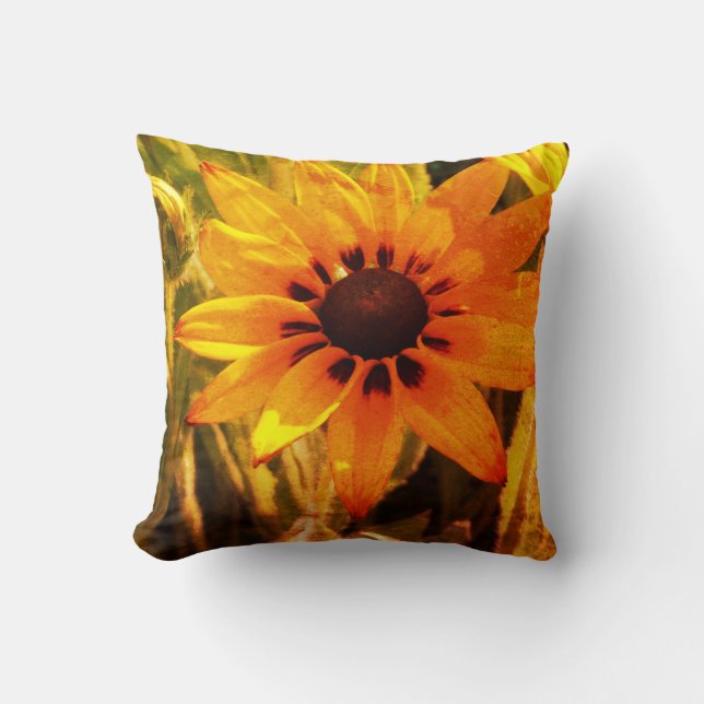 Yellow Flower Summer Cushion (Front)