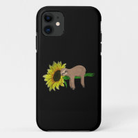 Yellow Flower Sunflower Sleepy Animal Lover Wildli