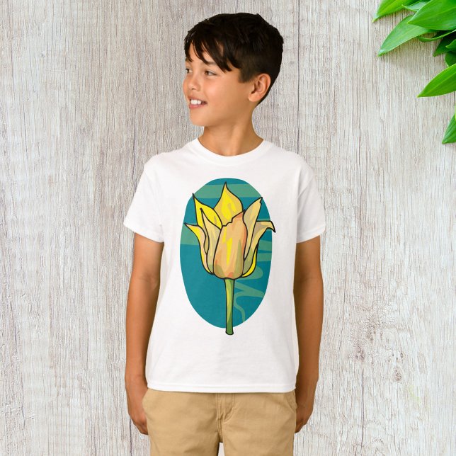 Yellow Flower T-Shirt (Creator Uploaded)