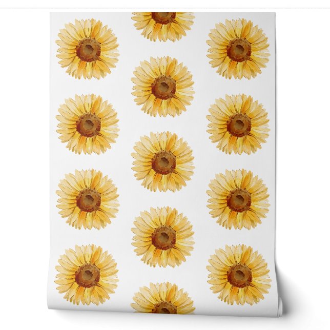 Yellow Flower Wallpaper (Unrolling)