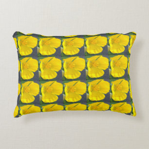 Yellow Flowered Pillow