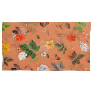 Yellow Flowers and White Roses 25 Pillowcase