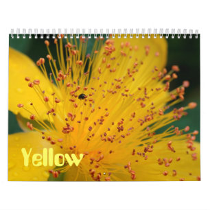 Yellow Flowers Calendar