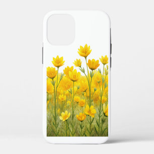Yellow Flowers iPhone 12 Mini Case