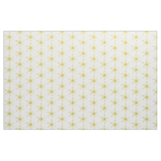 Yellow flowers fabric