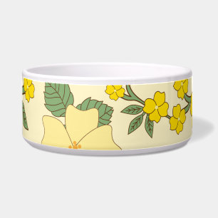 Yellow Flowers, Floral Pattern, Pattern Of Flowers