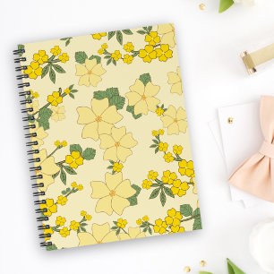 Yellow Flowers, Floral Pattern, Pattern Of Flowers Planner