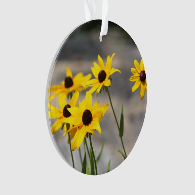 Yellow flowers ornament (Front)