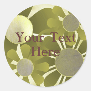 Yellow Flowers Stickers