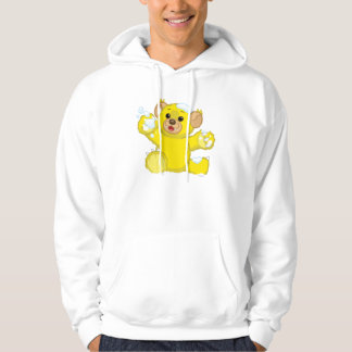 Yellow Fluffy Cub Hoodie