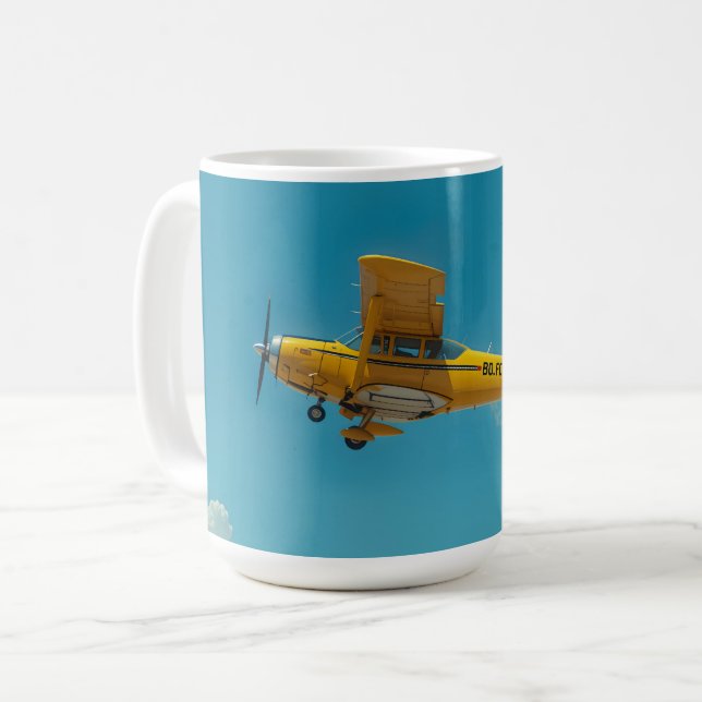 yellow flyer high coffee mug (Front Left)