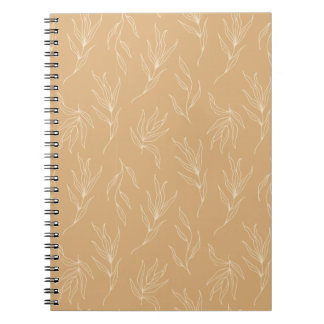 Yellow foliage notebook