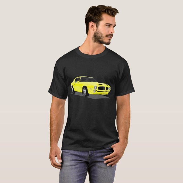 Yellow Formula Bird T-Shirt (Front Full)