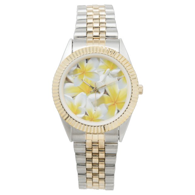 Yellow Frangipani Bouquet, Watch (Front)