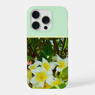 Yellow Frangipanis Growing On A Tree, iPhone 15 Pro Case