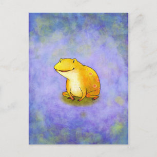 Yellow Frog Postcard