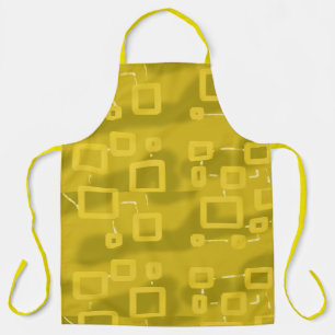 Yellow Geometric Apron