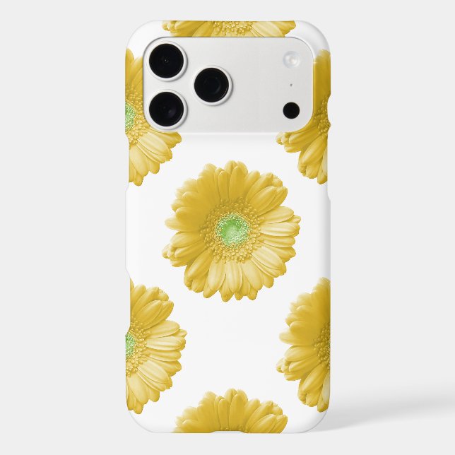 Yellow gerbera daisy (Back)