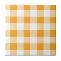 Yellow Gingham Pattern