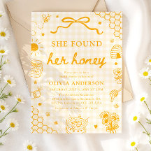 Yellow Gingham She Found Her Honey Bridal Shower
