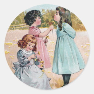 Yellow Glow on Chin Means You Like Butter Classic Round Sticker