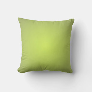 Yellow Glow Throw Pillow