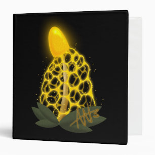 Yellow Glowing Mushroom Binder