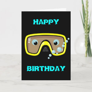Yellow Goggles Card