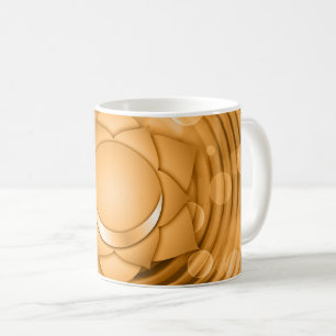 Yellow Gold Chakra Zen Yoga Namaste Personalize Coffee Mug