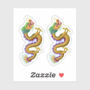 Yellow/Gold Chinese Dragon