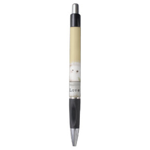Yellow Gold Garden Hedgehog Daisy Flower  Pen